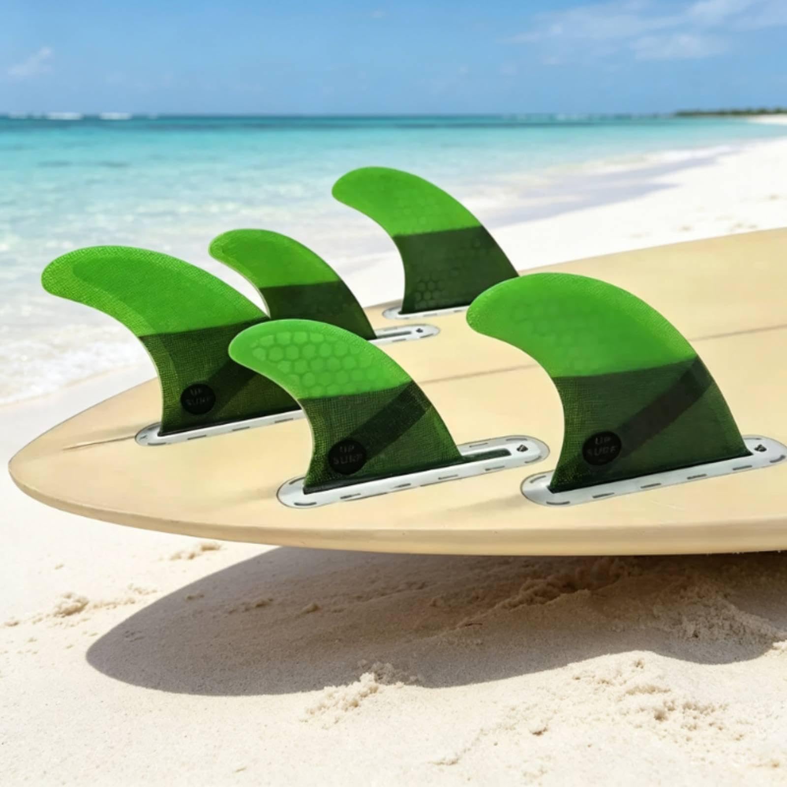 HEAVENGLOW Surfboard Fin Performance Surf Rear Fin Stiff and